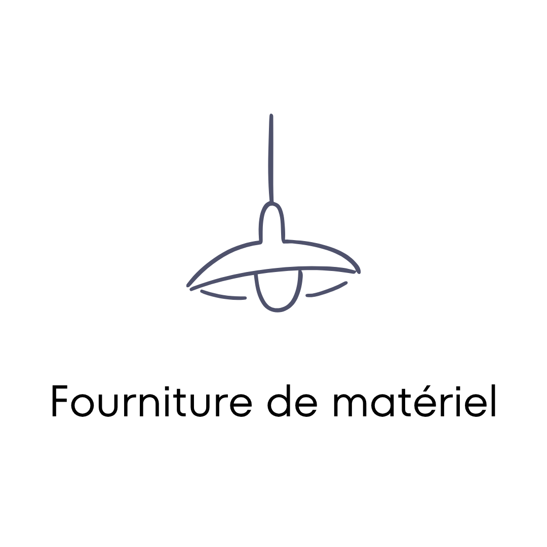 Fourniture de matériel dans le domaine de la gestion d'éclairage.